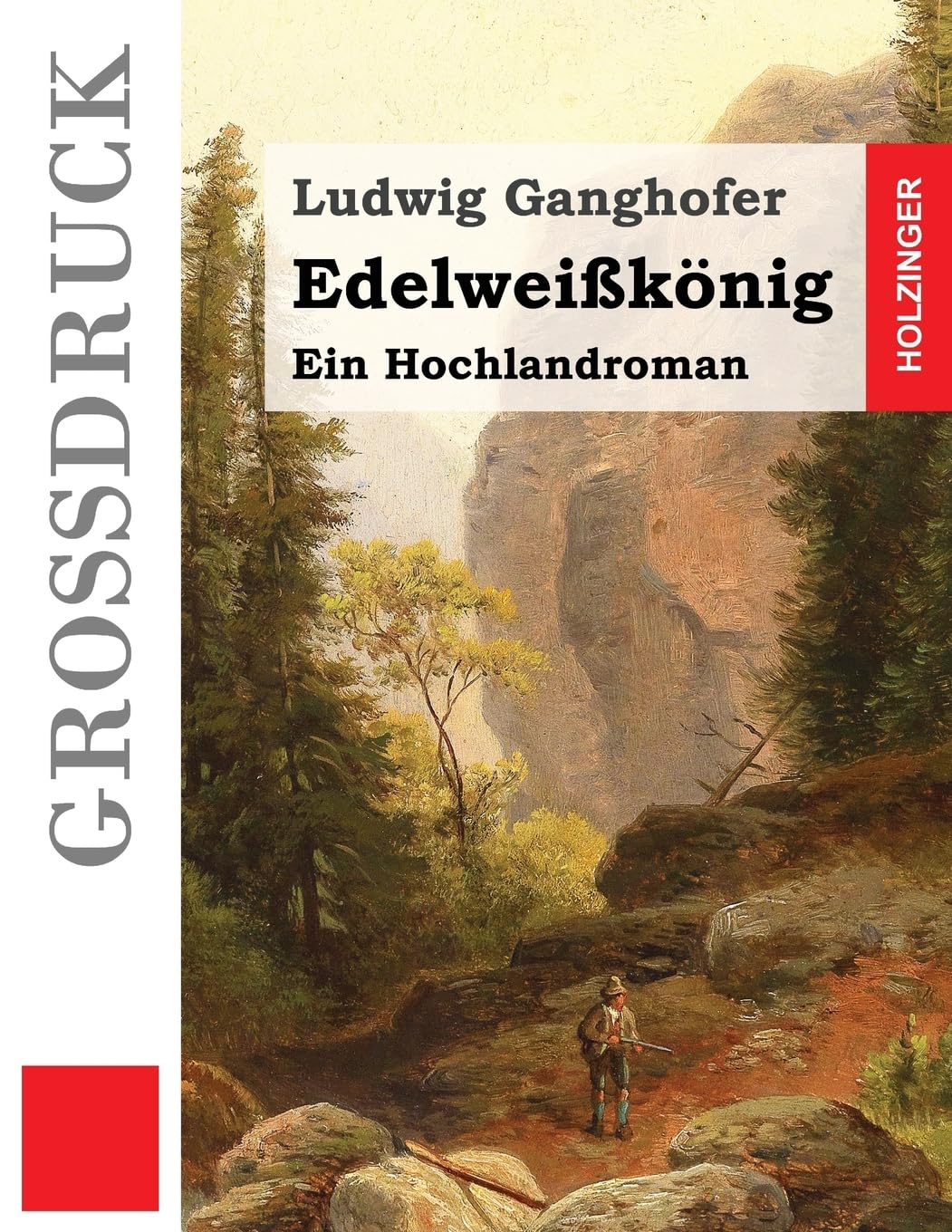 Edelweißkönig (Großdruck): Ein Hochlandroman Classics