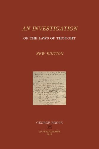 An Investigation of the Laws of Thought Mathematics