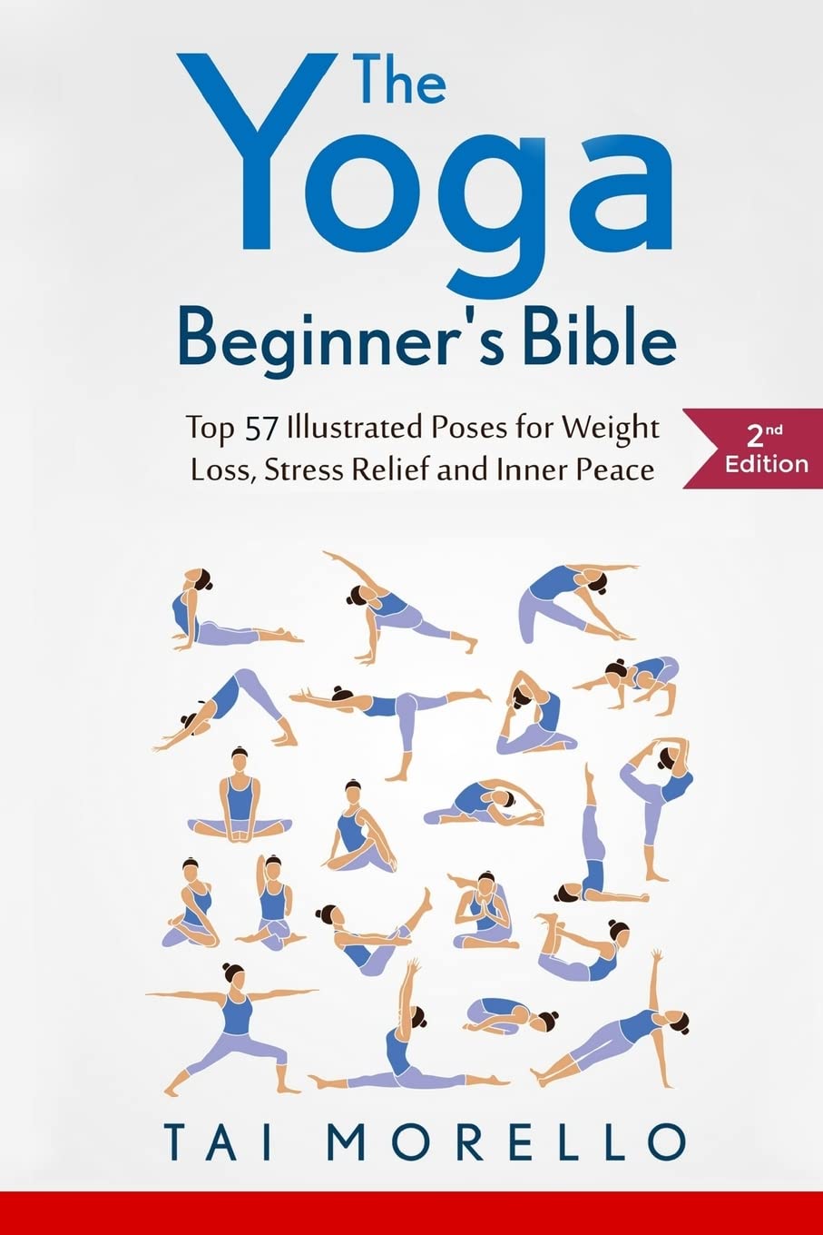 The Yoga Beginner's Bible: Top 63 Illustrated Poses for Weight Loss, Stress Relief and Inner Peace (yoga for beginners, yoga books, meditation, ... yoga anatomy, fitness books, Band 1) Health, Nutrition & Fitness