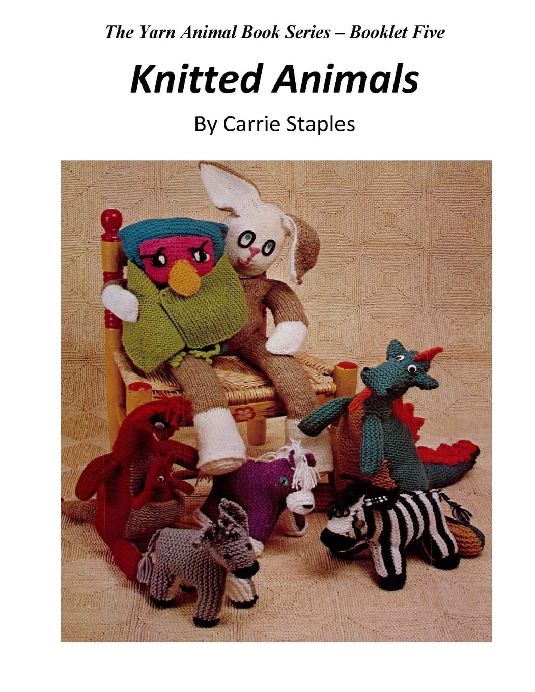 The Yarn Animal Book Series: Knitted Animals Hobbies & Crafts