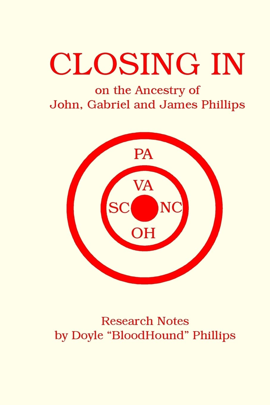 CLOSING IN on the Ancestry of John, Gabriel and James Phillips Politics & History