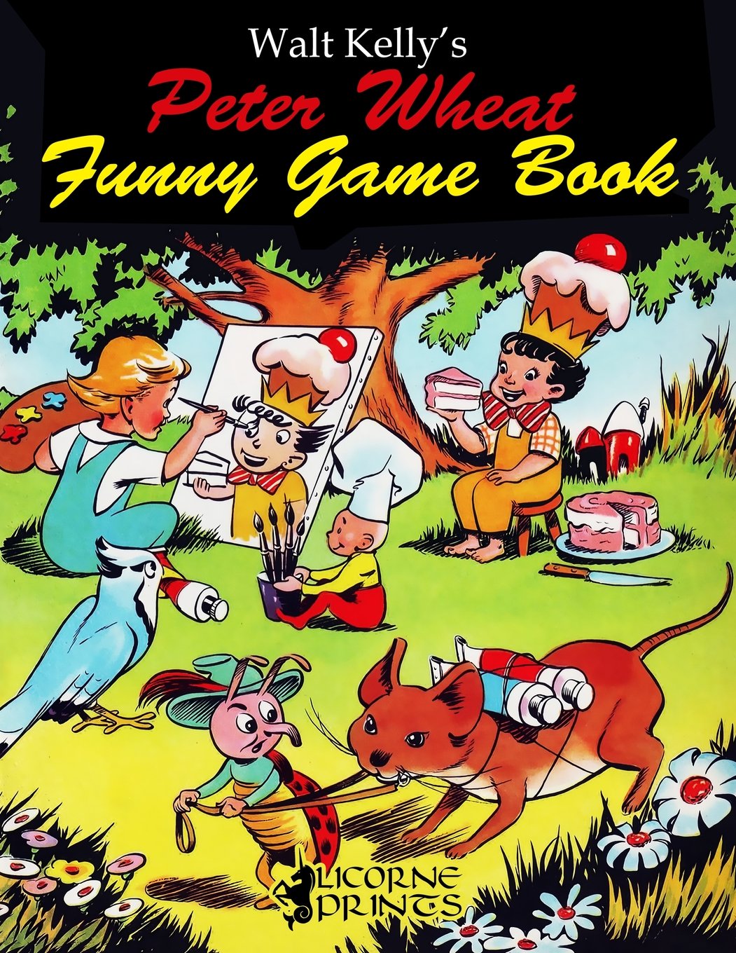 Walt Kelly's Peter Wheat Funny Game Book Film, Art & Culture