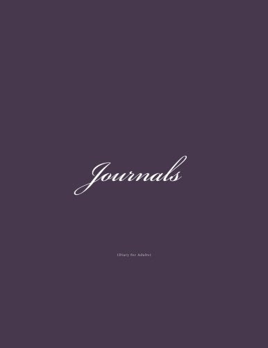 Journals Diary for Adults: Classic (Lined Pages) Purple Cover Journal/Diary for Adults Option - ON SALE NOW - JUST $6.99 Learning & Reference
