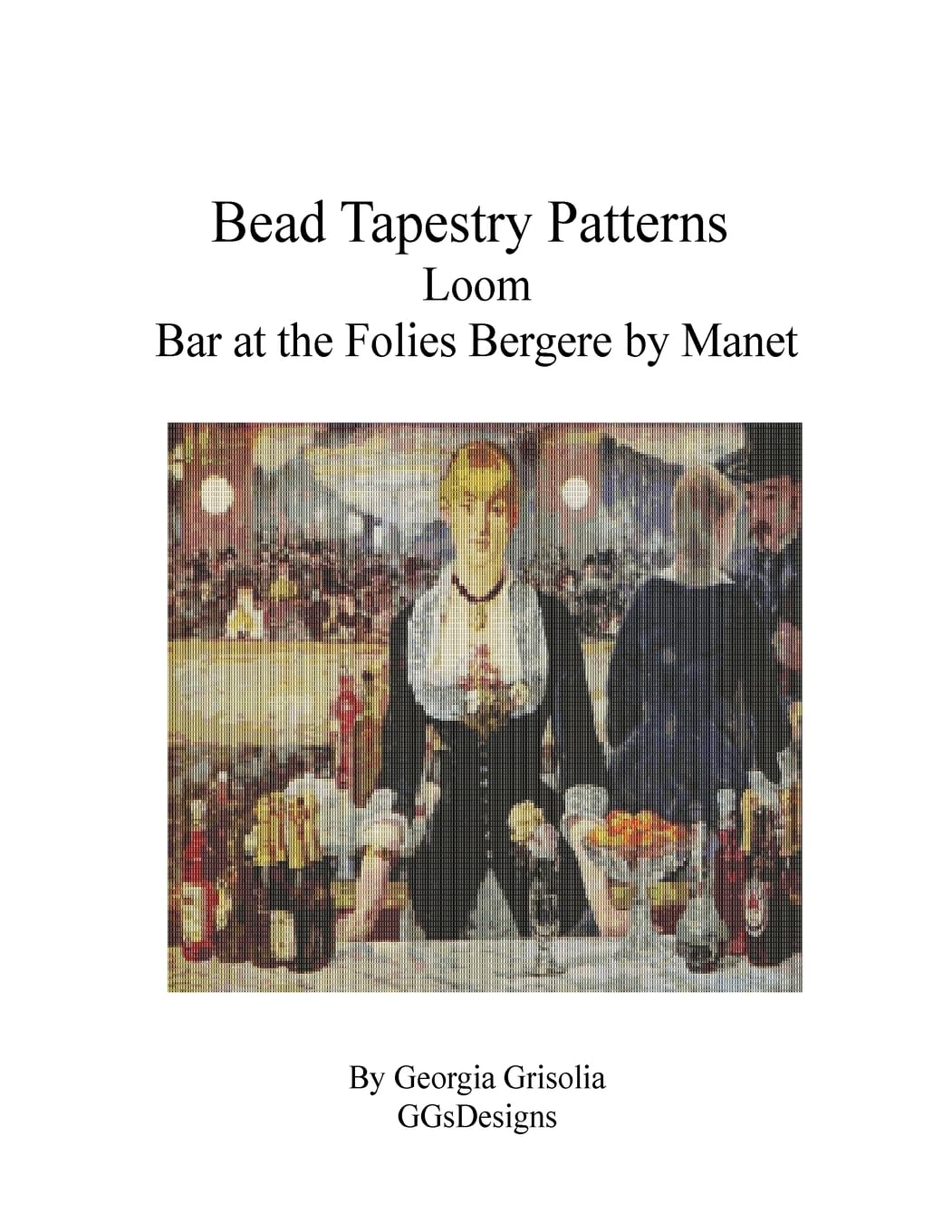 Bead Tapestry Patterns Loom Bar at the Folies Bergere by Manet Hobbies & Crafts