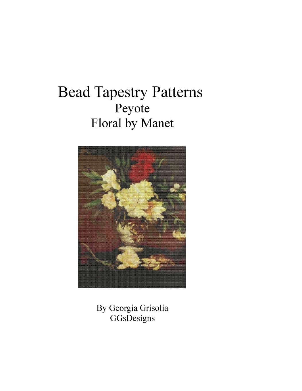 Bead Tapestry Patterns Peyote Floral by Manet Hobbies & Crafts