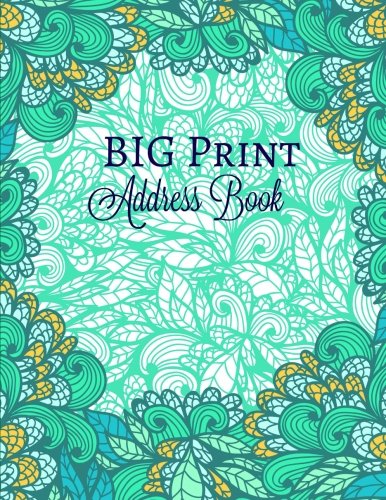 Big Print Address Book (JUMBO Address Book with Large Print, Band 20) Business, Finance & Career