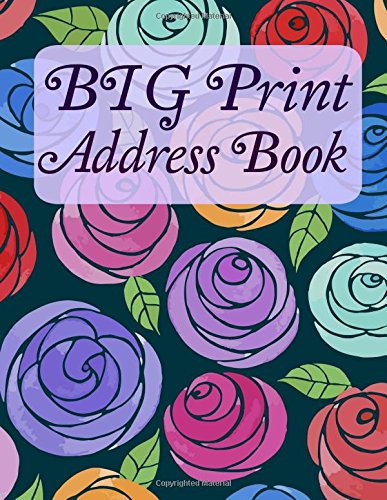 BIG Print Address Book (Jumbo Size Large Print Address Book-No Tabs, Band 21) Business, Finance & Career