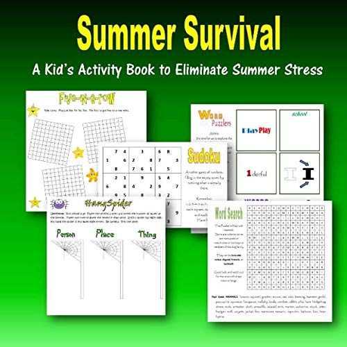 Summer Survival: A Kid's Activity Book to Eliminate Summer Stress Novels & Short Stories