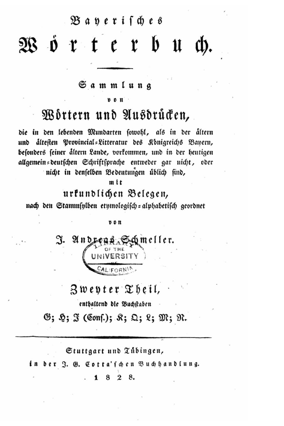 Bayerisches Wörterbuch Contemporary literature