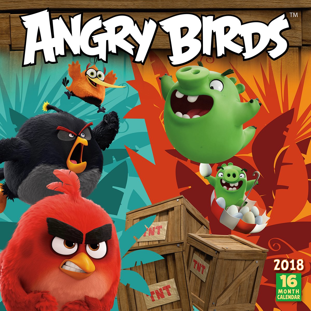 Angry Birds 2018 Calendar Film, Art & Culture