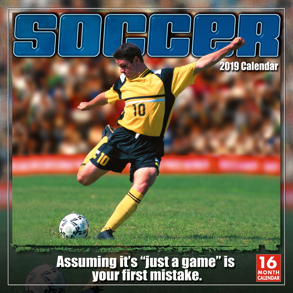 2019 Soccer 16-Month Wall Calendar: By Sellers Publishing Leisure & Fun