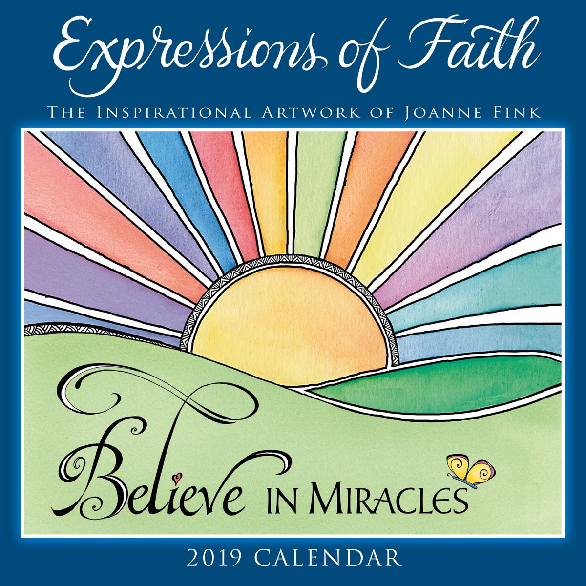 2019 Expressions of Faith the Inspirational Artwork of Joanne Fink Mini Calendar: By Sellers Publishing Books