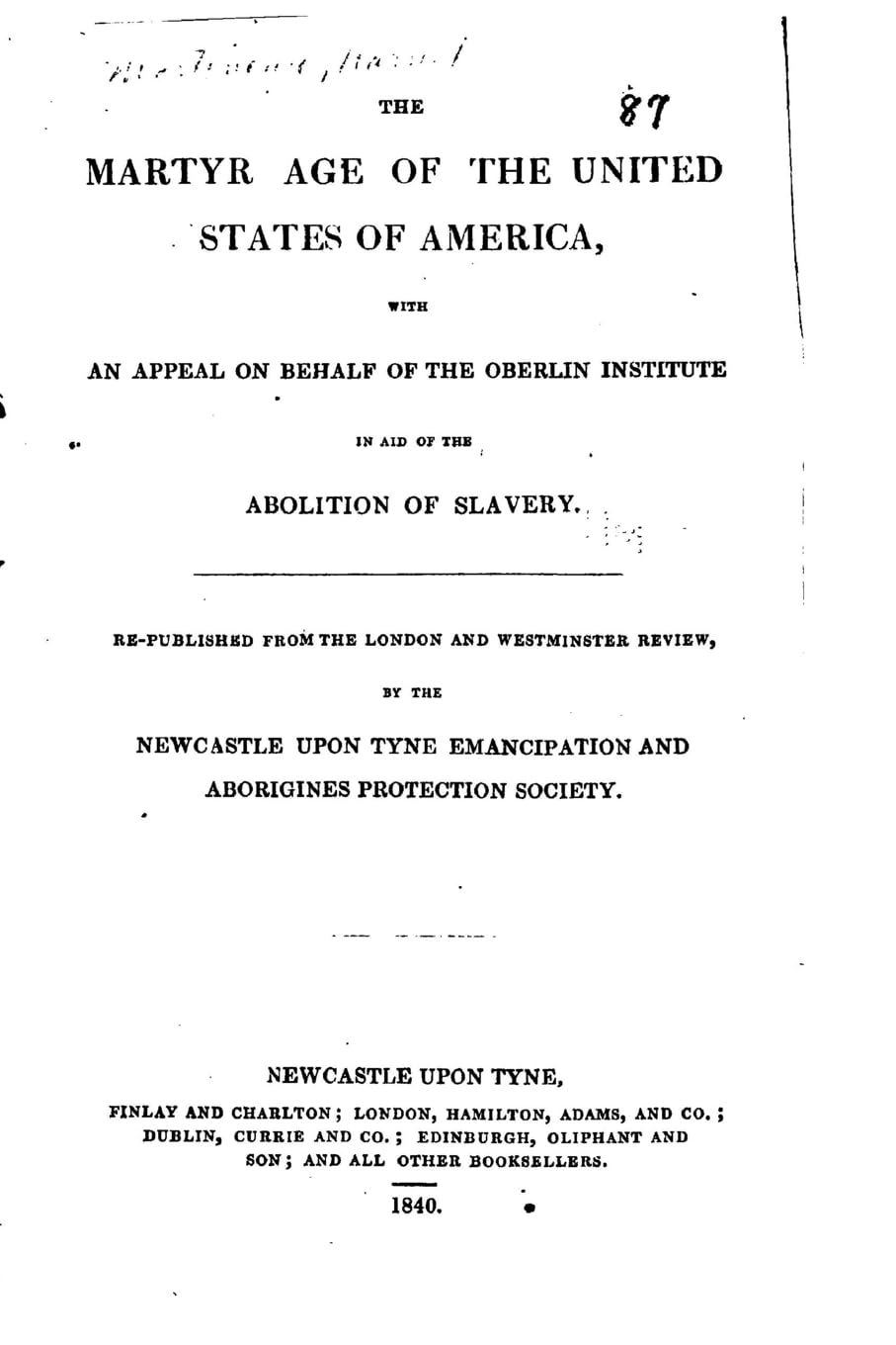 The Martyr Age of the United States of America Contemporary literature Books
