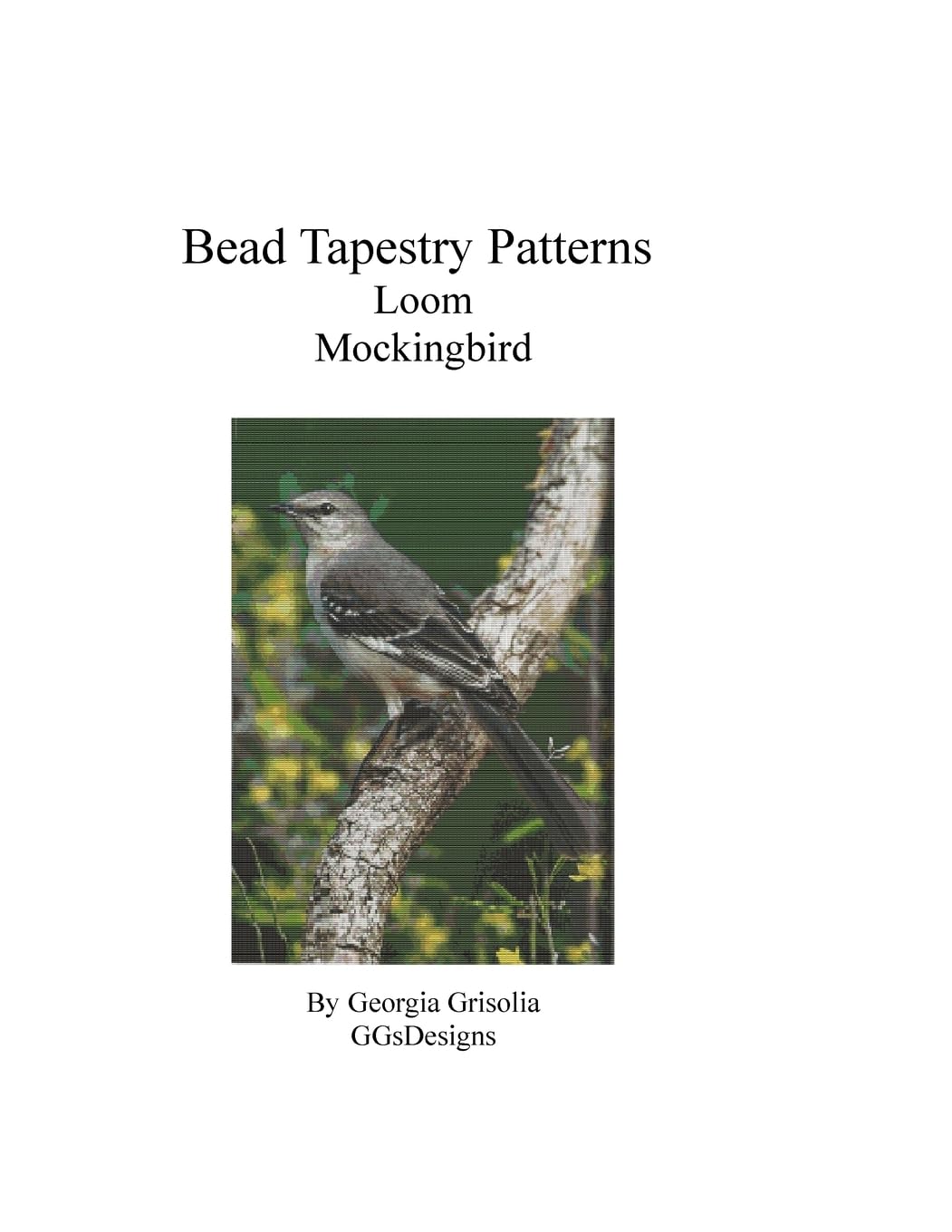 Bead Tapestry Patterns Loom Mockingbird Hobbies & Crafts Books