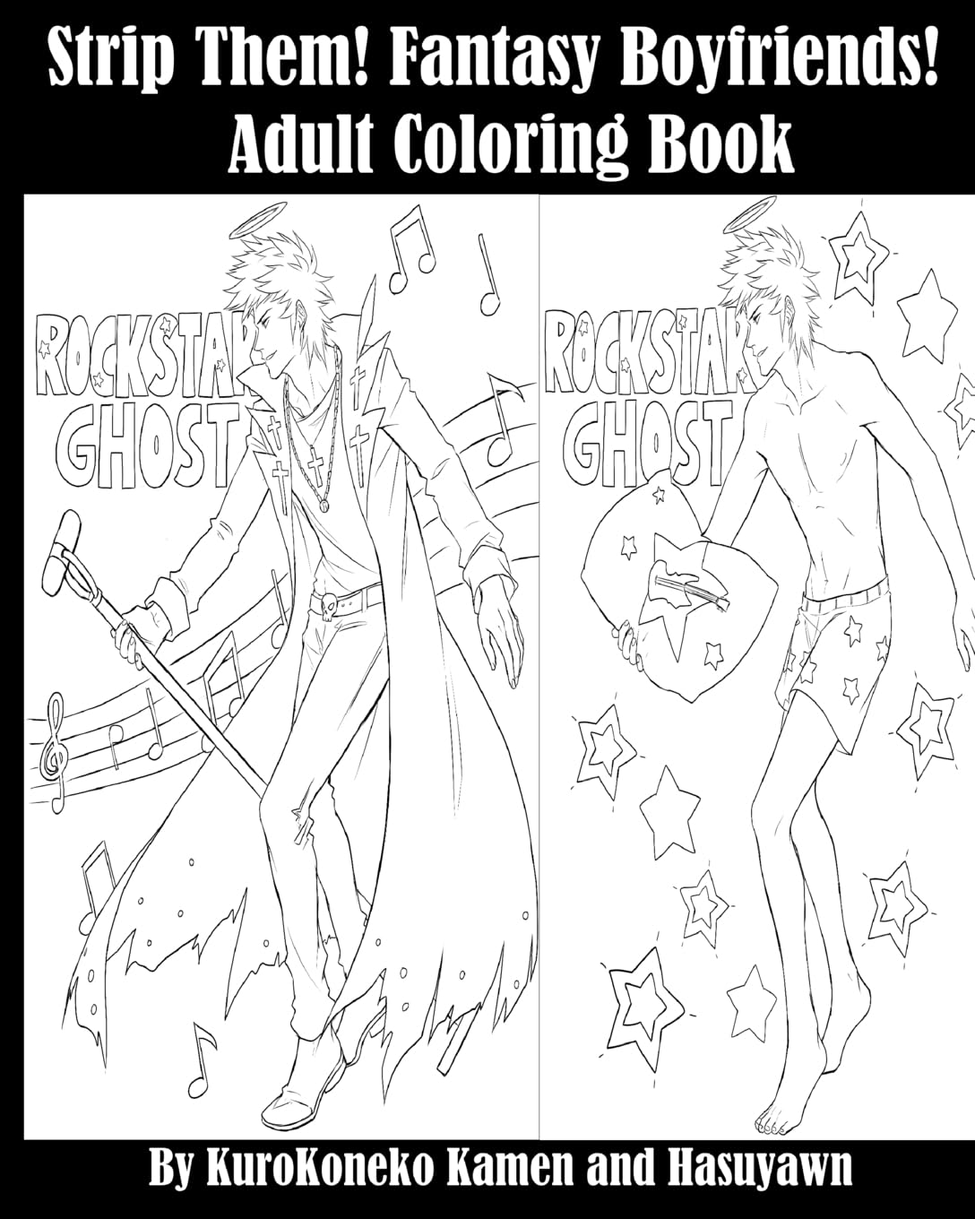 Adult Coloring Book: Strip Them! Fantasy Boyfriends! Hobbies & Crafts