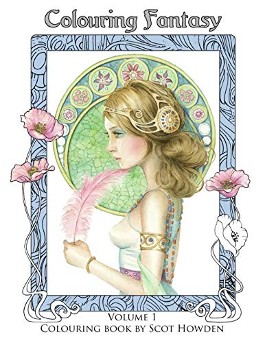 Colouring Fantasy - Colouring Book by Scot Howden Film, Art & Culture