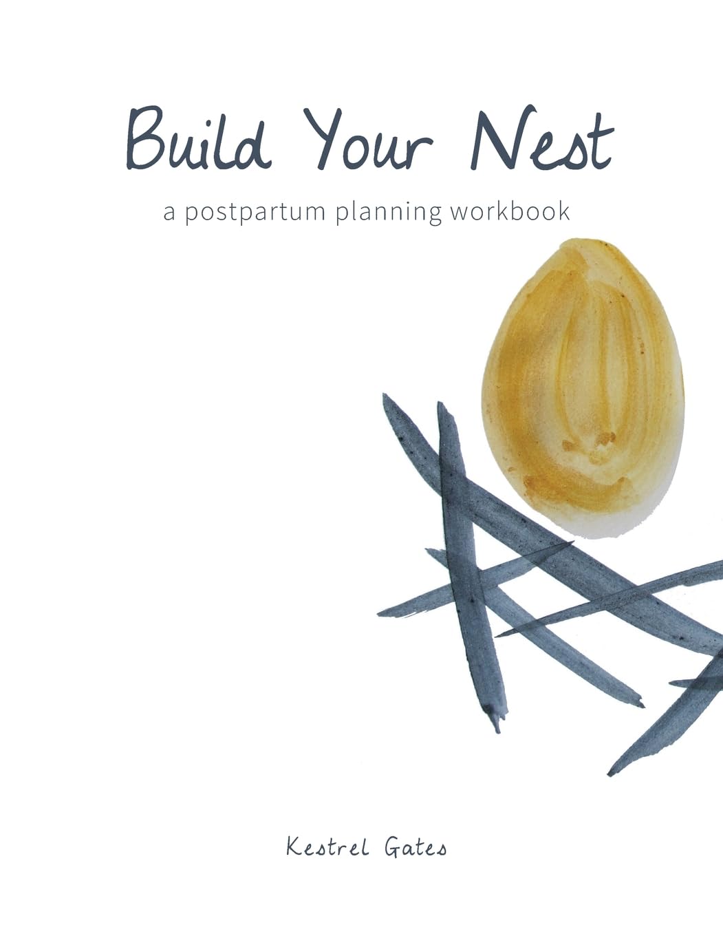 Build Your Nest: a postpartum planning workbook book