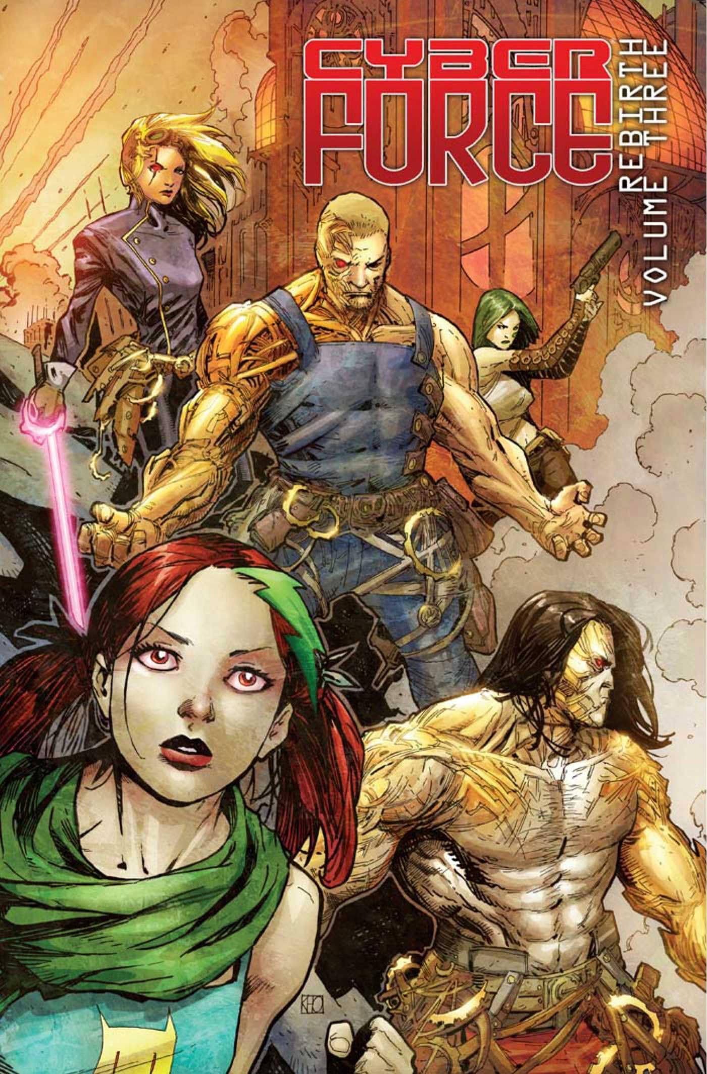 Cyber Force: Rebirth Volume 3 (CYBER FORCE REBIRTH TP) Action & Adventure