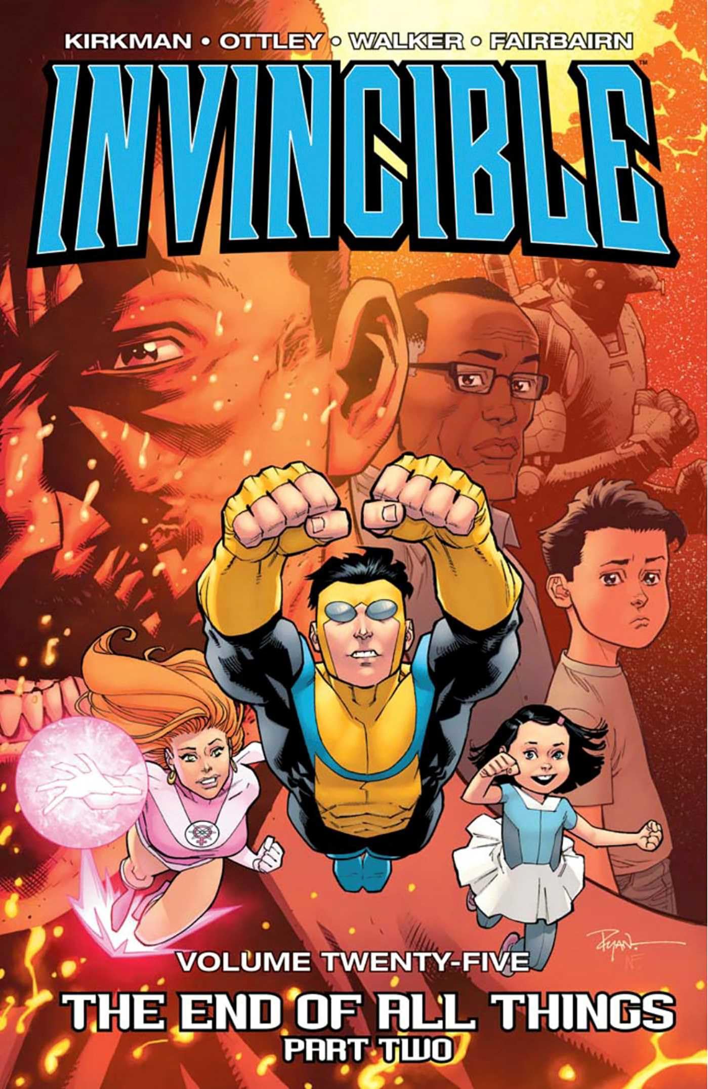 Invincible Volume 25: The End of All Things Part 2 Manga