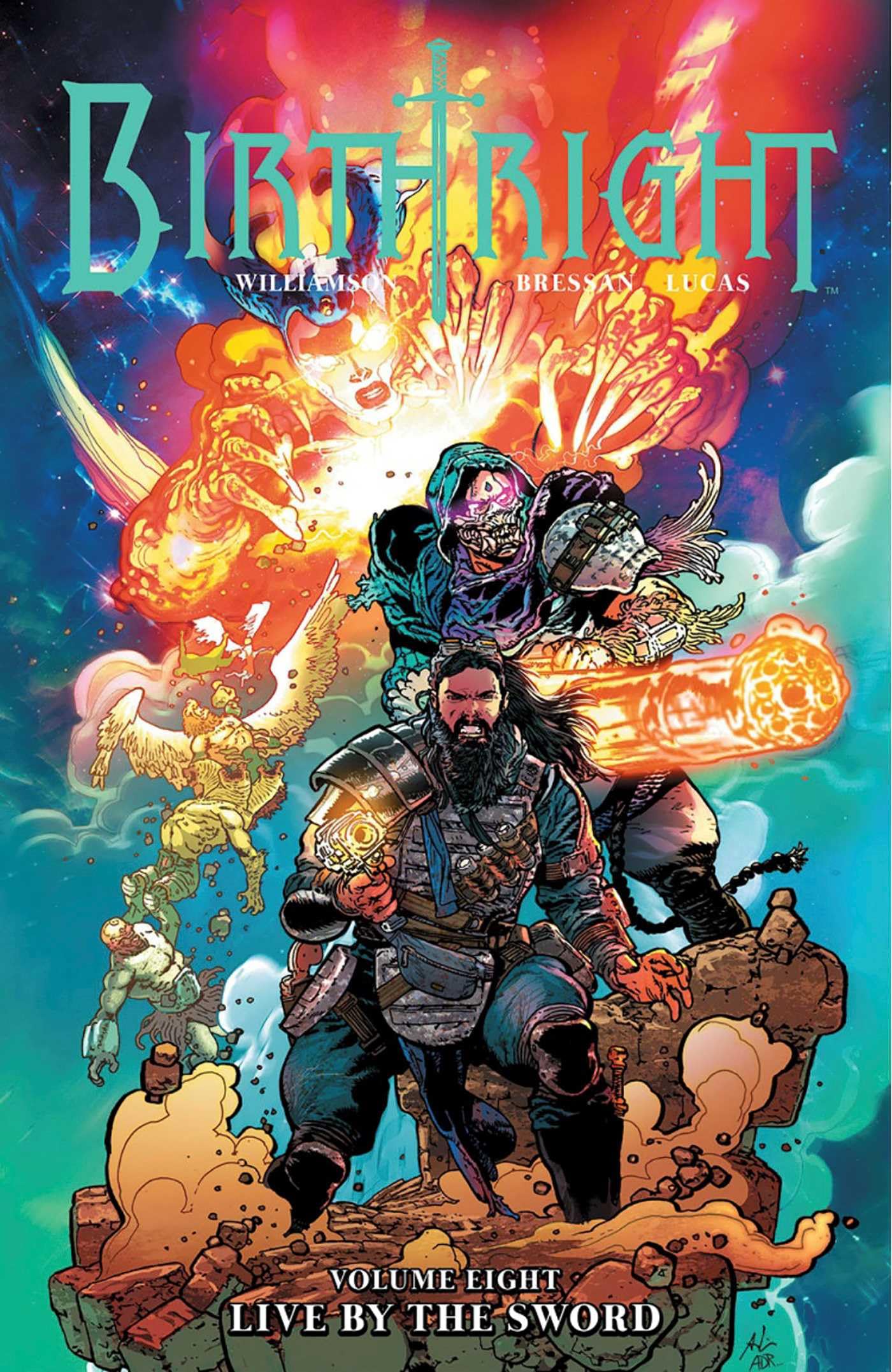 Birthright Volume 8: Live by the Sword (Birthright, 8) Manga