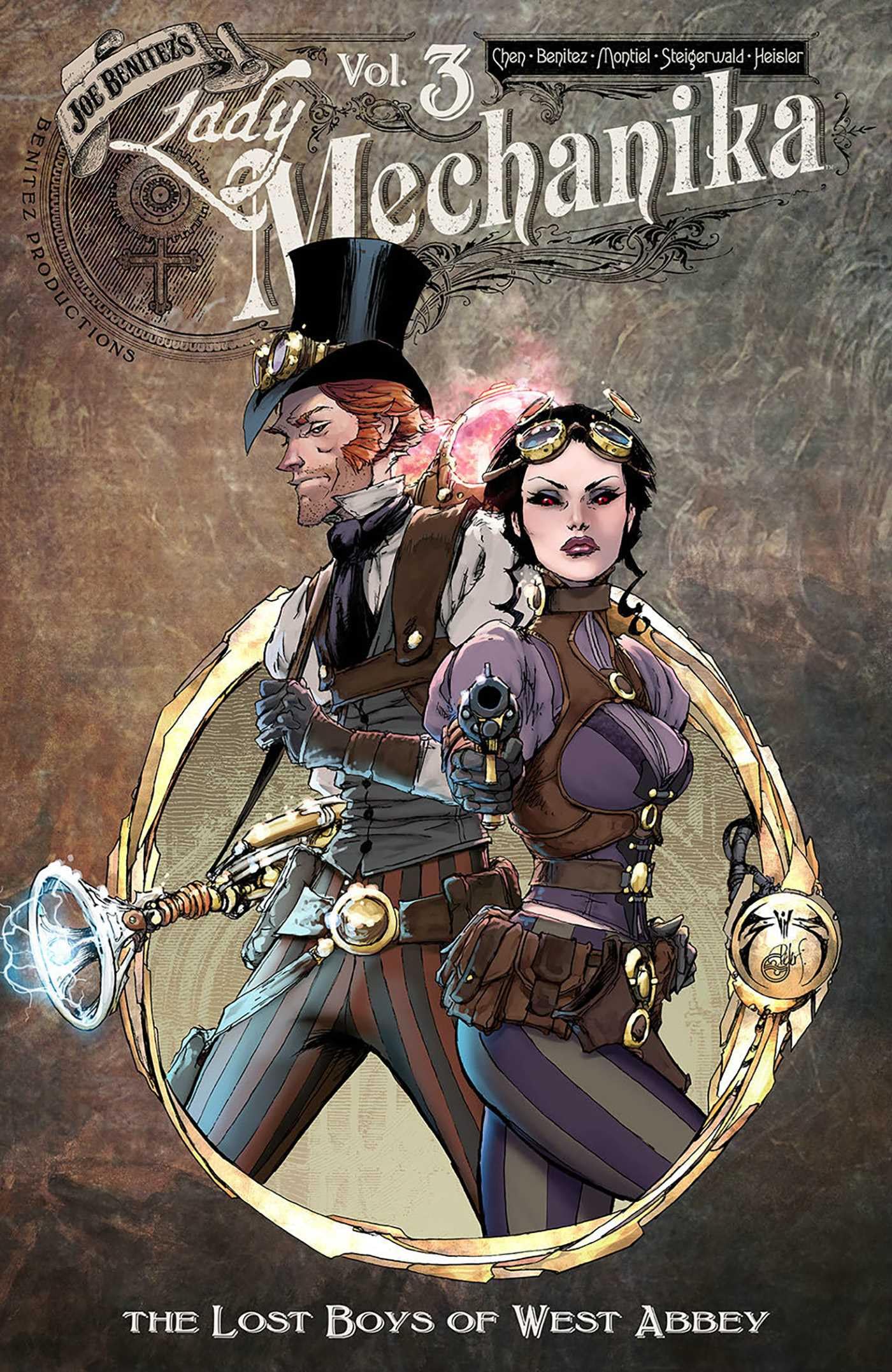 Lady Mechanika, Volume 3: The Lost Boys of West Abbey Contemporary literature