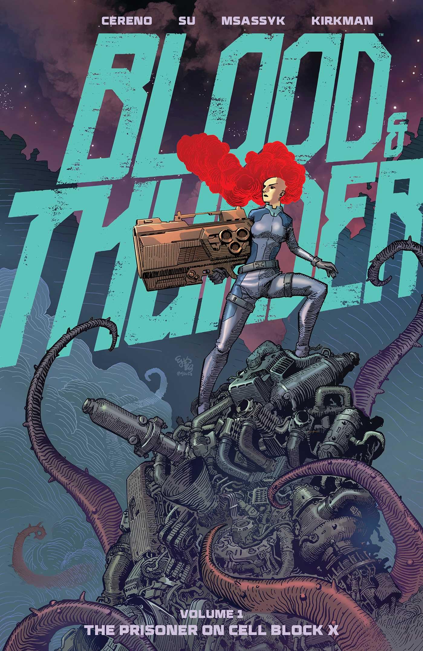 Blood and Thunder 1: The Prisoner on Cell Block X Manga