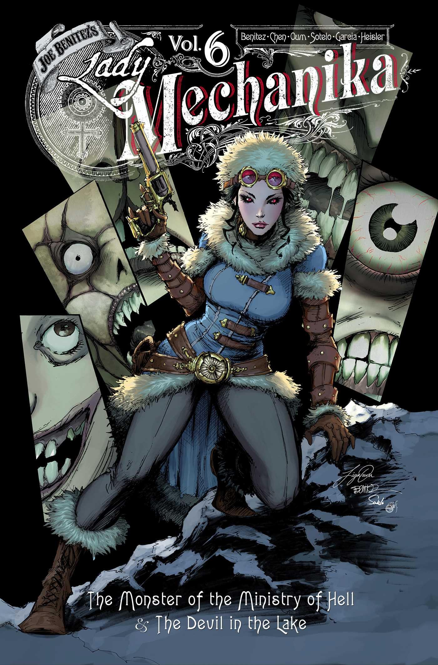 Lady Mechanika Volume 6: In the Monster of the Ministry of Hell (LADY MECHANIKA HC) Manga