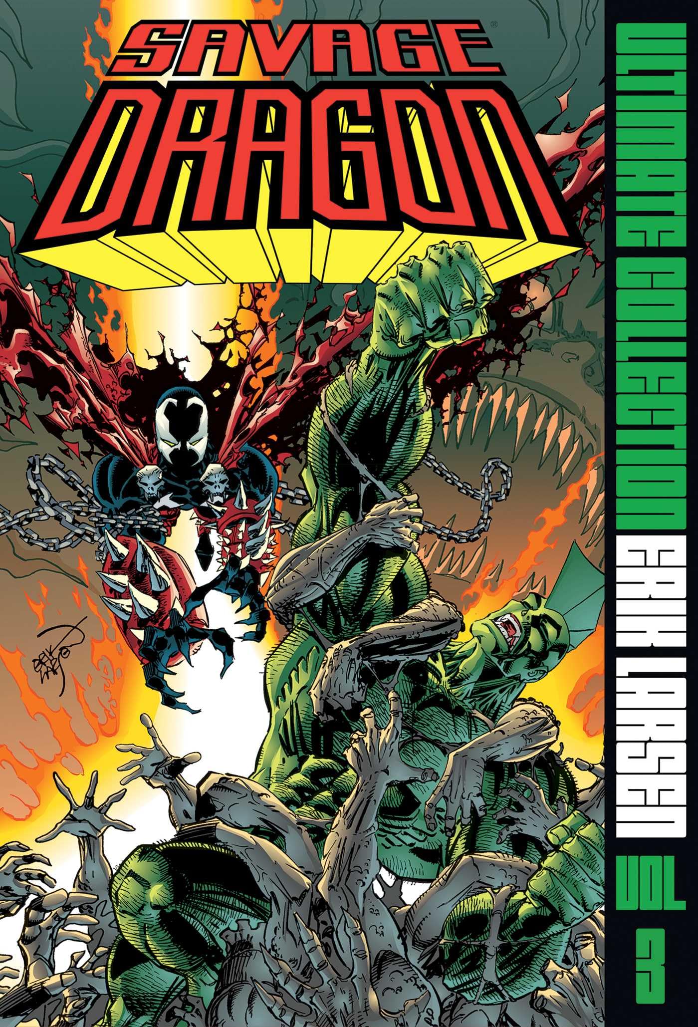 Savage Dragon Ultimate Collection Vol. 3 Manga