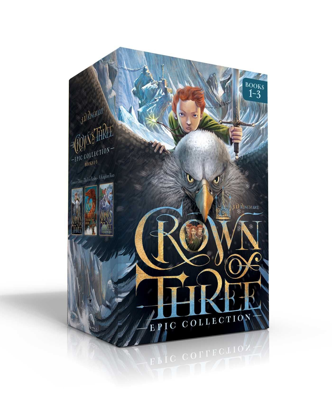 Crown of Three Epic Collection Books 1-3 (Boxed Set): Crown of Three; The Lost Realm; A Kingdom Rises Non-fiction
