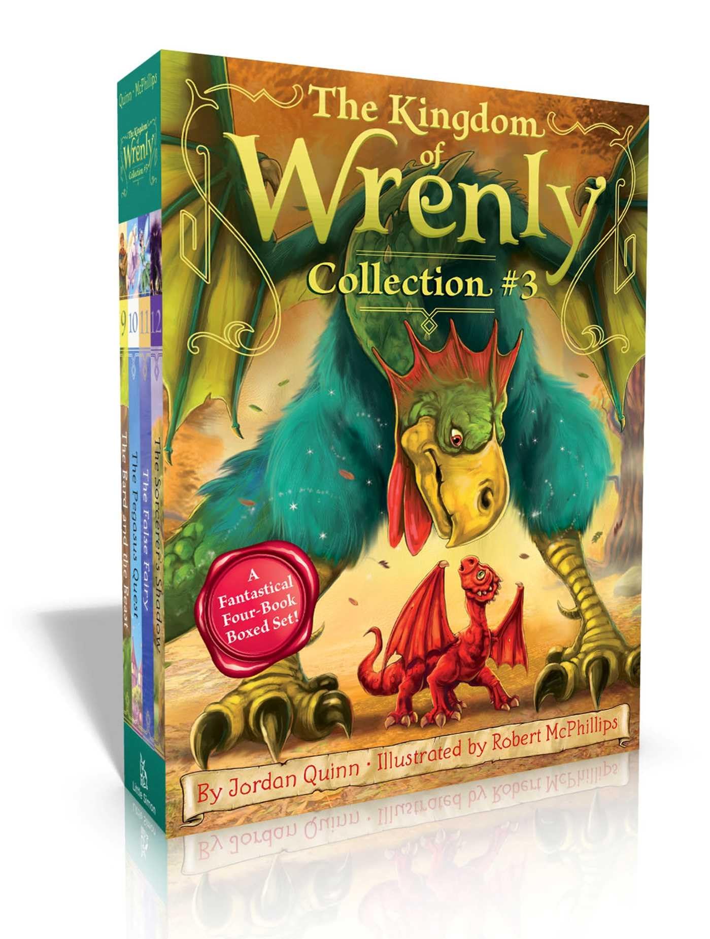 The Kingdom of Wrenly Collection #3 (Boxed Set): The Bard and the Beast; The Pegasus Quest; The False Fairy; The Sorcerer's Shadow Novels & Short Stories
