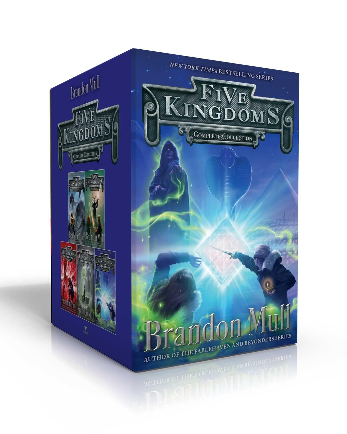 Five Kingdoms Complete Collection (Boxed Set): Sky Raiders; Rogue Knight; Crystal Keepers; Death Weavers; Time Jumpers Fairy Tales & Legends