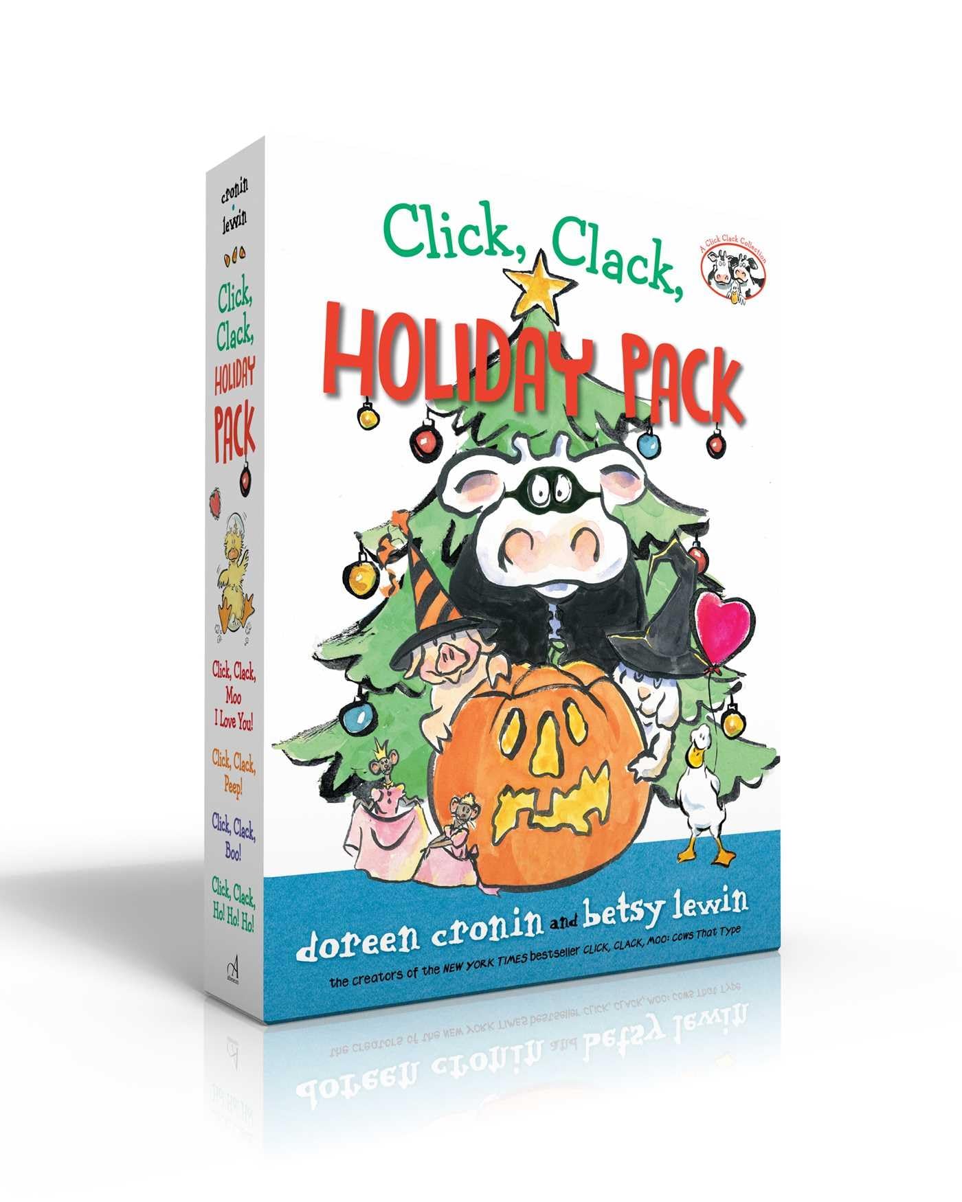 Click, Clack, Holiday Pack (Boxed Set): Click, Clack, Moo I Love You!; Click, Clack, Peep!; Click, Clack, Boo!; Click, Clack, Ho, Ho, Ho! (A Click Clack Book) Non-fiction