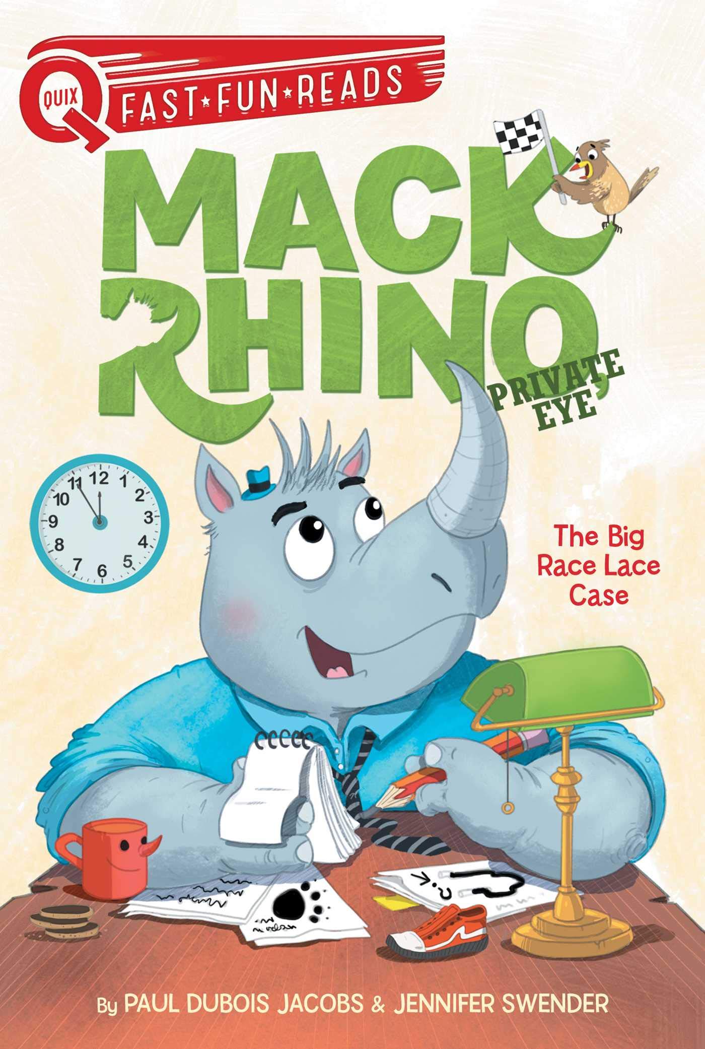 The Big Race Lace Case: A QUIX Book (Volume 1) (Mack Rhino, Private Eye, Band 1) Leisure & Fun