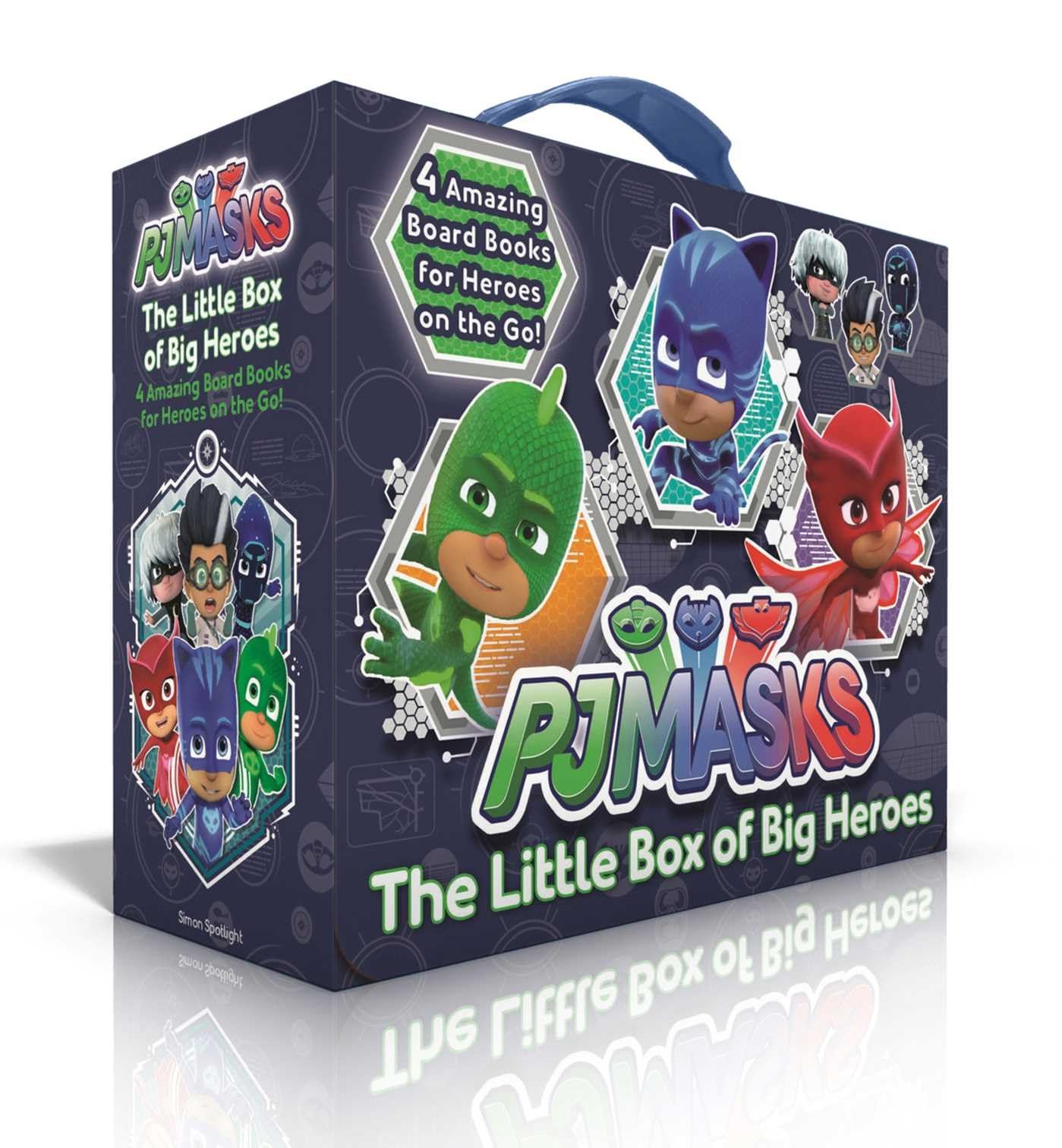 The Little Box of Big Heroes: PJ Masks Save the Library; Hero School; Super Cat Speed; Race to the Moon! Novels & Short Stories