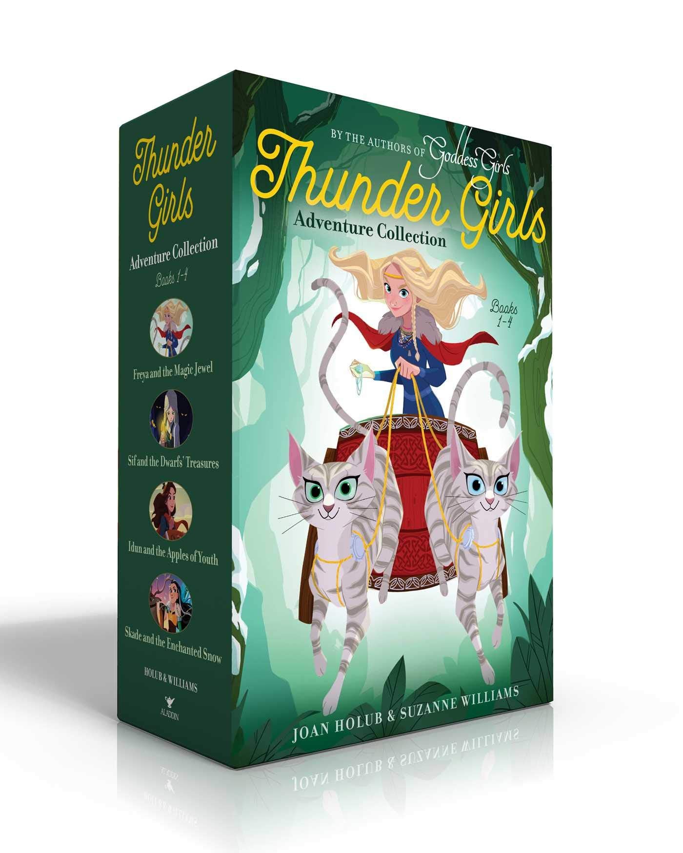 Thunder Girls Adventure Collection Books 1-4 (Boxed Set): Freya and the Magic Jewel; Sif and the Dwarfs' Treasures; Idun and the Apples of Youth; Skade and the Enchanted Snow Non-fiction