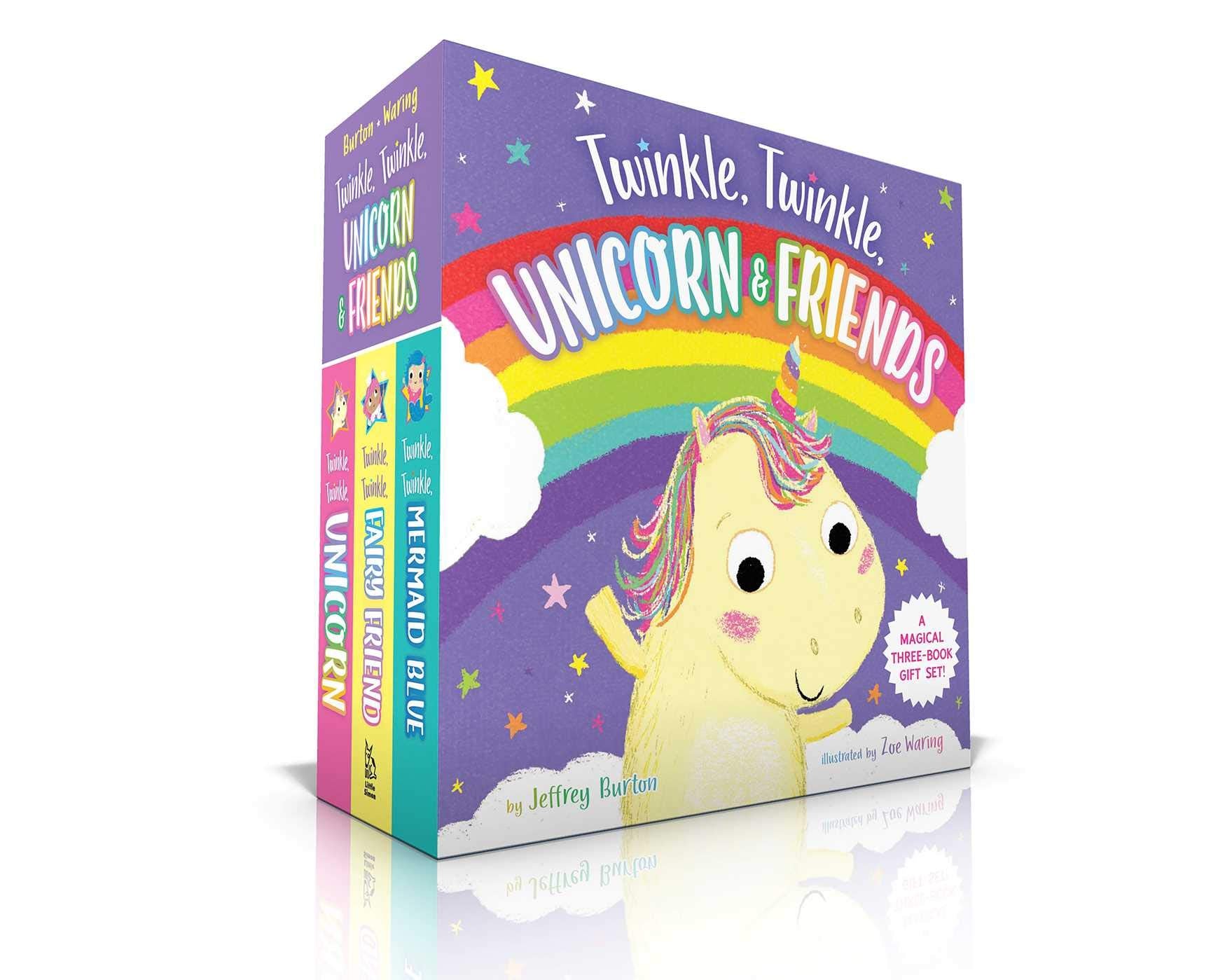 The Twinkle, Twinkle, Unicorn & Friends Collection (Boxed Set): Twinkle, Twinkle, Unicorn; Twinkle, Twinkle, Fairy Friend; Twinkle, Twinkle, Mermaid Blue Parents & Children