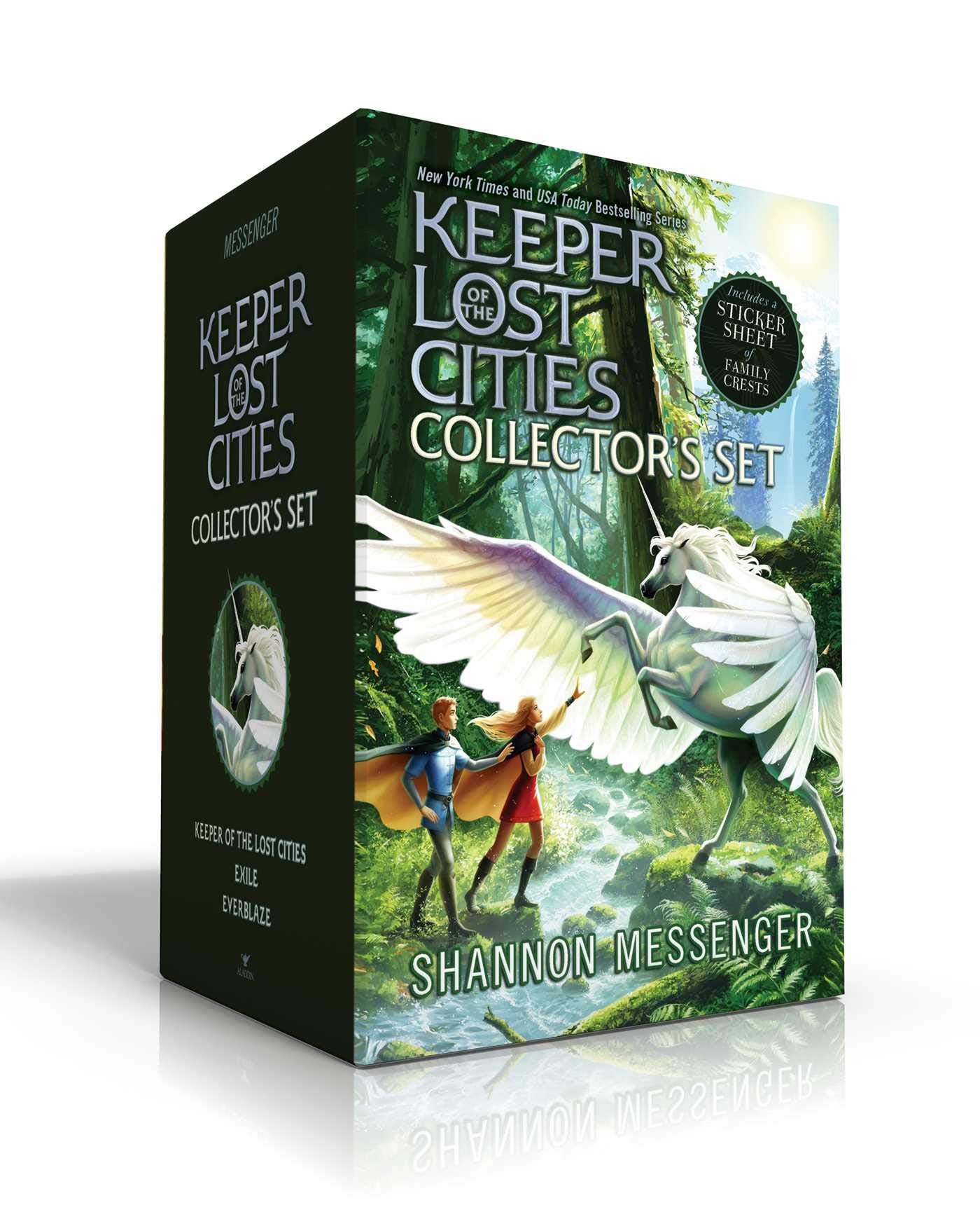 Keeper of the Lost Cities Collector's Set (Includes a sticker sheet of family crests) (Boxed Set): Keeper of the Lost Cities; Exile; Everblaze Non-fiction