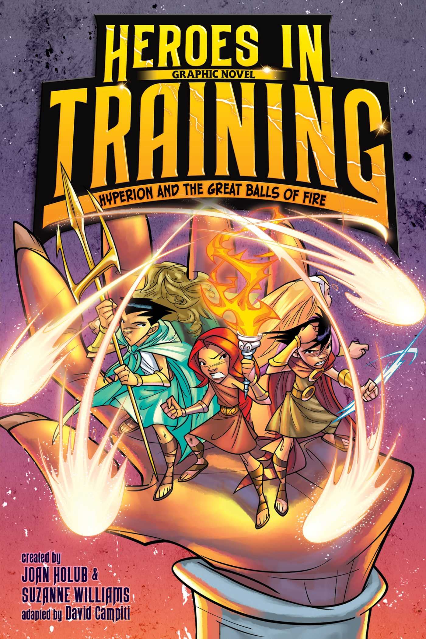 Hyperion and the Great Balls of Fire Graphic Novel (Volume 4) (Heroes in Training Graphic Novel) Manga