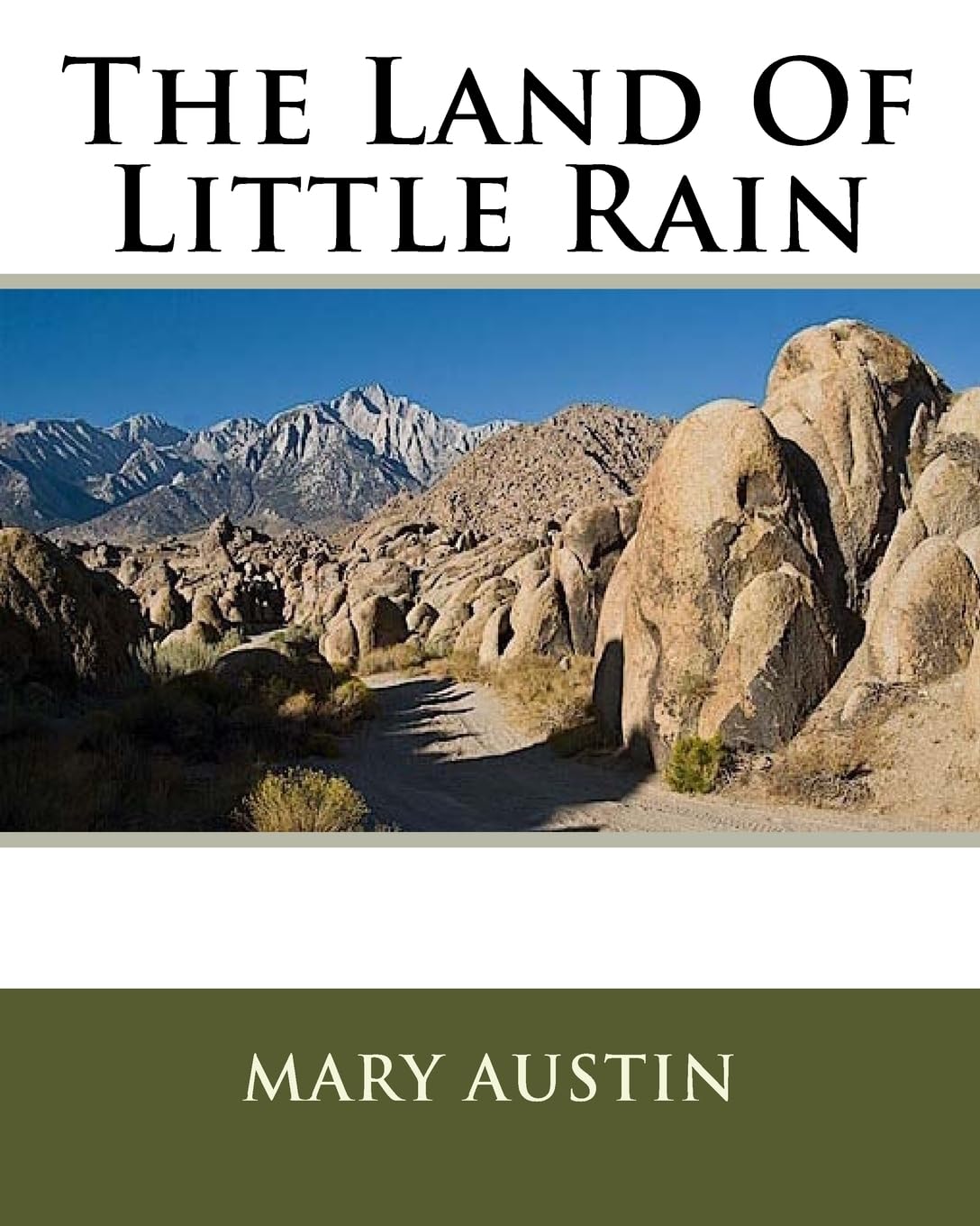 The Land Of Little Rain Mathematics