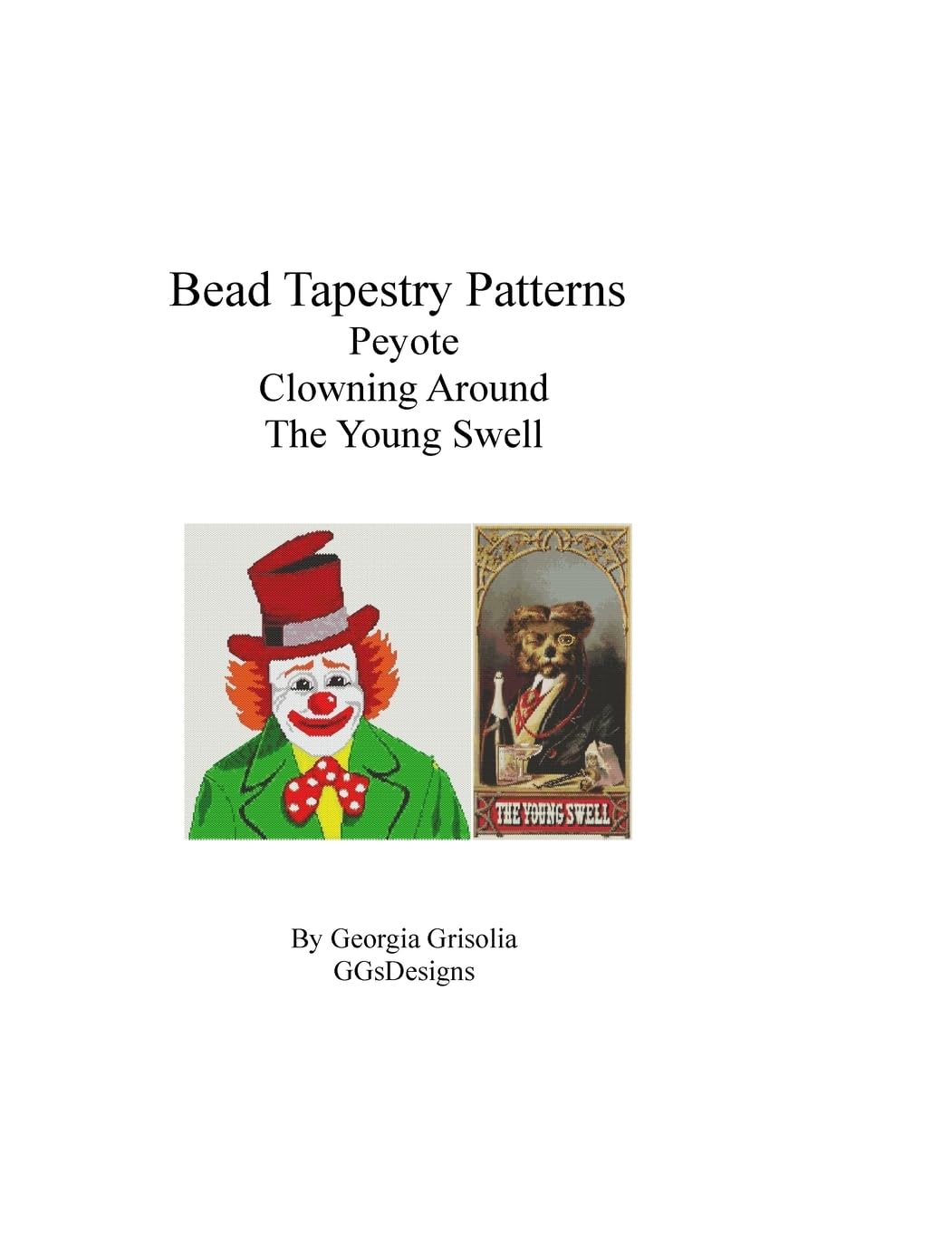 bead tapestry Patterns peyote clowning around the young swell Hobbies & Crafts