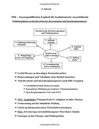 IHK Zusatzqualifikation für kaufmännische Auszubildende: Vorbereitung auf die schriftliche und mündliche Prüfung in der Zusatzqualifikation Englisch vor der Industrie- und Handelskammer Foreign Languages ​​& Dictionaries