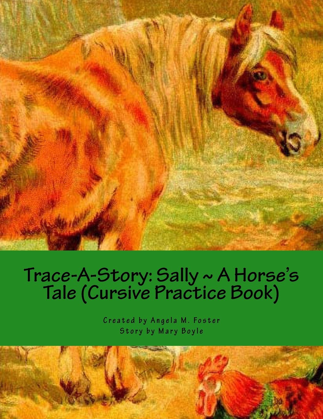 Trace-A-Story: Sally ~ A Horse's Tale (Cursive Practice Book) Study Guides