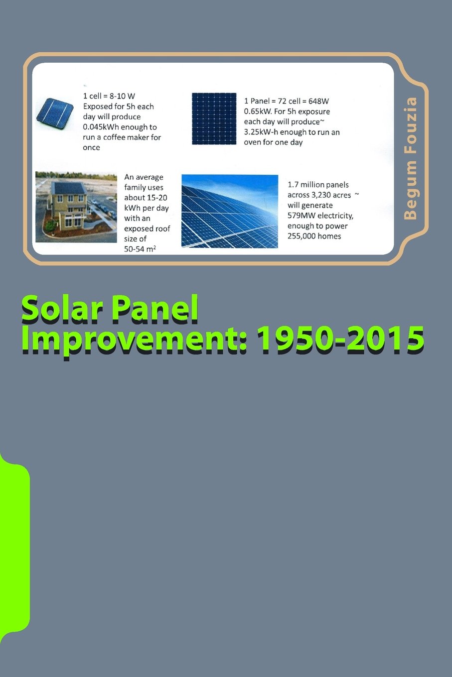 Solar Panel Improvement: 1950-2015: Solar Aids Collections Business & Technology