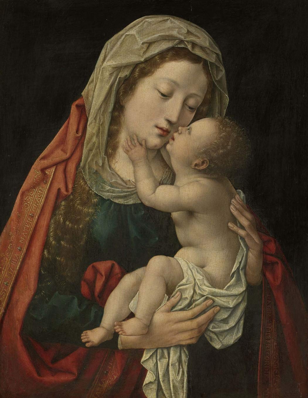 Mary and child, Bernard van Orley. Blank journal: 150 blank pages, 8,5x11 inch (21.59 x 27.94 cm) Soft cover / paper back Religion & Esotericism
