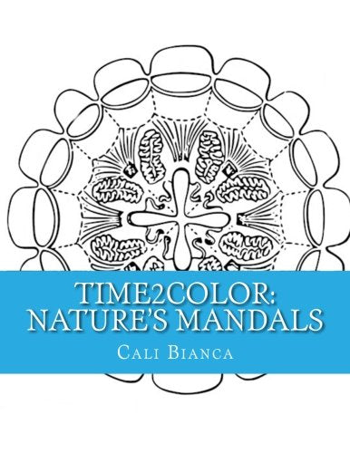 Time2Color: Nature's Mandalas: An Adult Coloring Book of Jellyfish and Sea Creatures (Time2Color Adult Coloring Book Series, Band 34) Manga