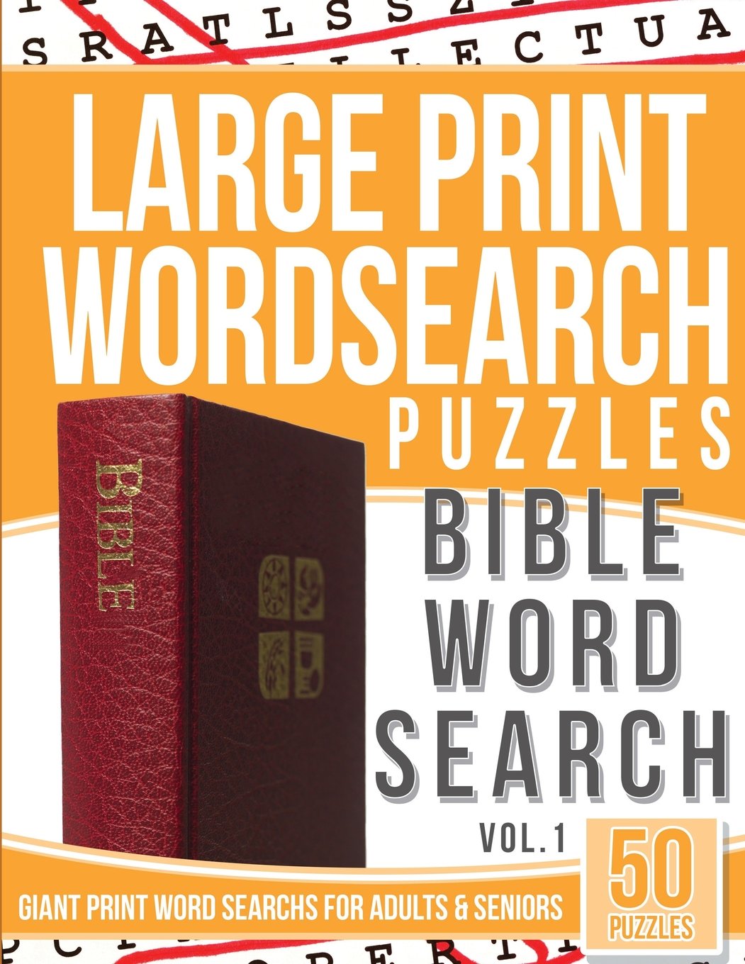 Large Print Wordsearch Puzzles Bible Word Search: Giant Print Word Searches for Adults & Seniors Leisure & Fun