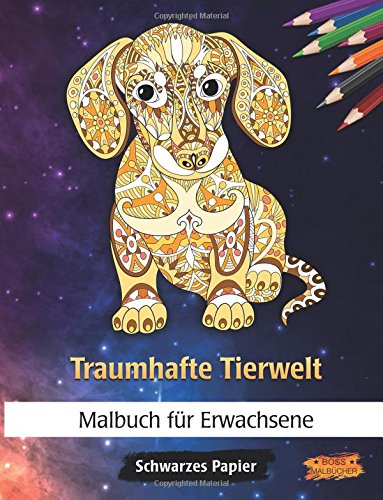 Traumhafte Tierwelt: Malbuch für Erwachsene | Mitternacht Edition book