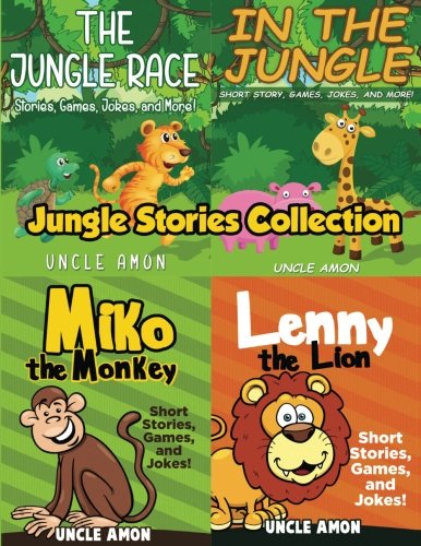 Jungle Stories Collection: Short Stories, Games, Activities, Jokes, and More! (Fun Time Reader) Novels & Short Stories