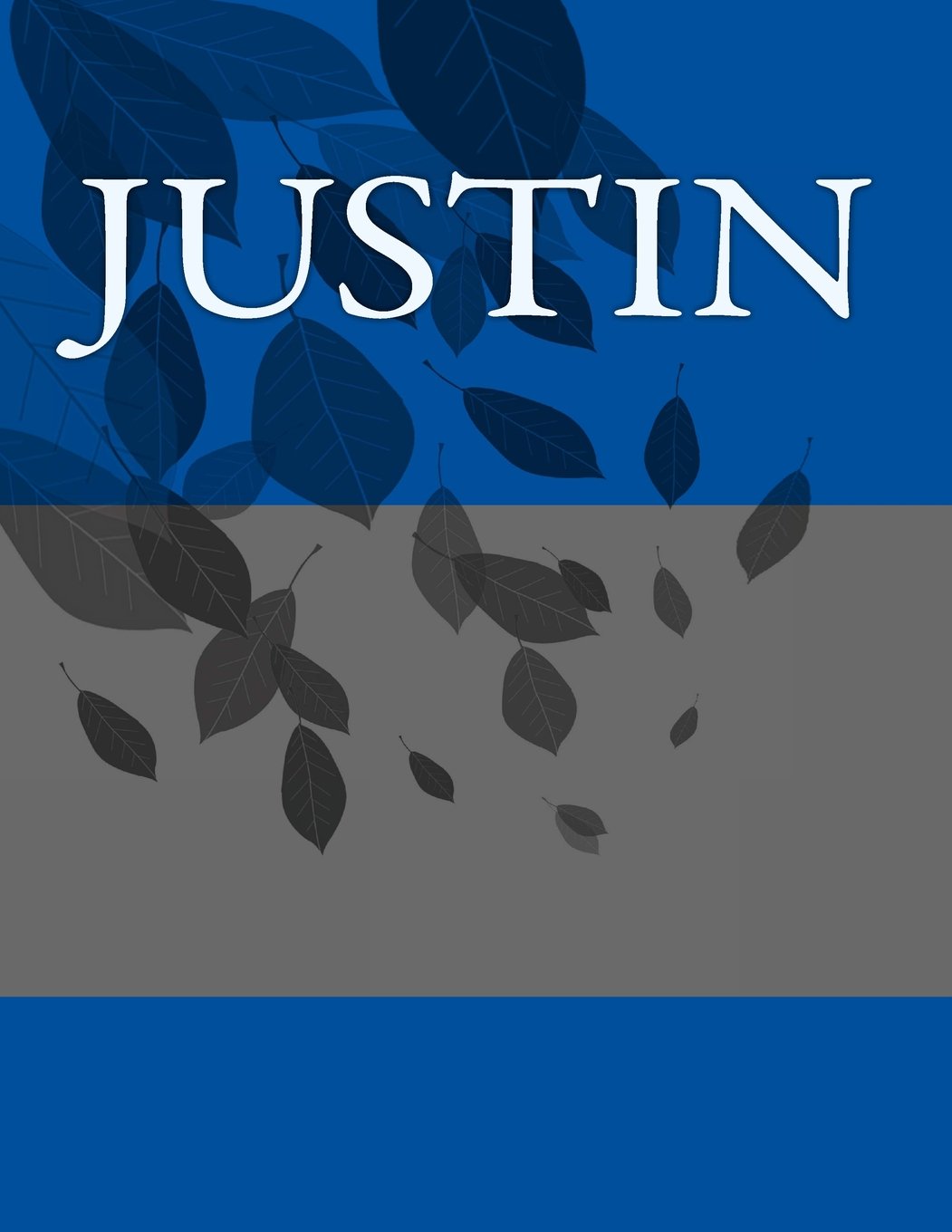 Justin: Personalized Journals - Write In Books - Blank Books You Can Write In Parents & Children