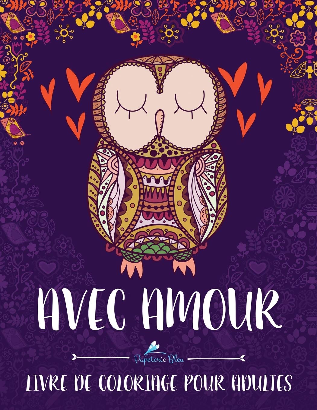 Avec Amour: Livre De Coloriage Pour Adultes Arts & Music